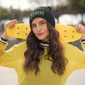 Zombae Black Beanie